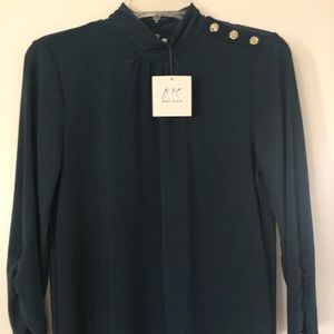 Anne Klein Ponderosa Pine 3/4 scrunched sleeve